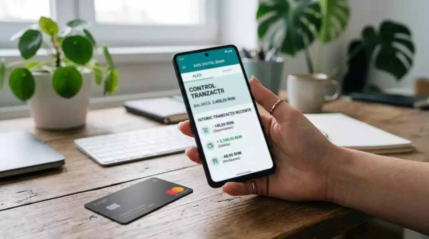 Aplicația Revolut deschisă cu setările pentru tranzacții la operatori de gambling